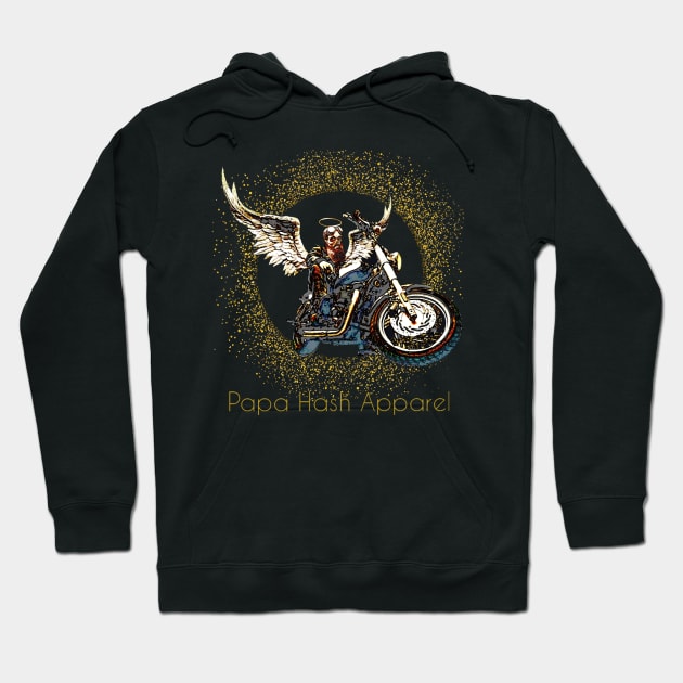 Papa Hash Apparel Angel Hoodie by Papa Hash's House of Art